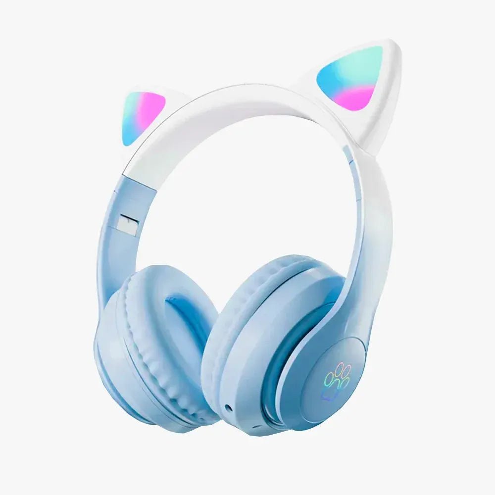 Diadema Gato Luz Led Bluetooth