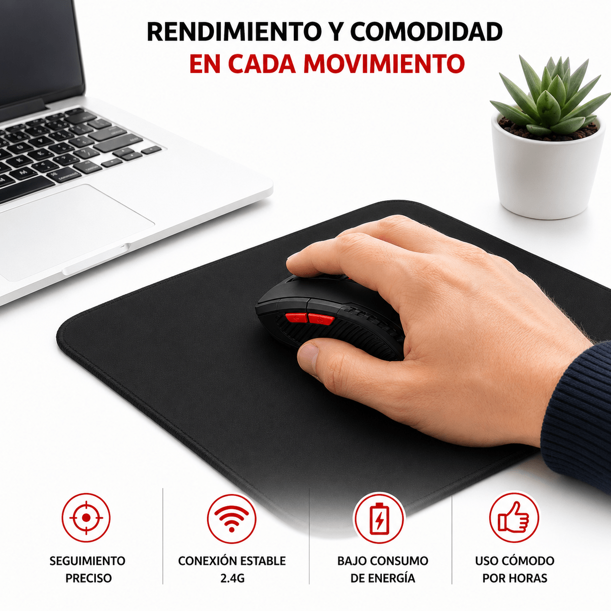 Mouse Optico Inalambrico