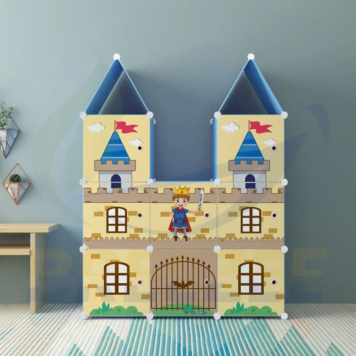 Armario Closet Infantil Castillo