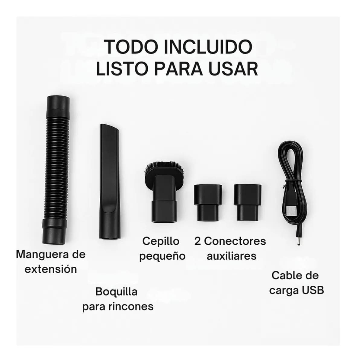 Aspiradora Inalámbrica para Carro