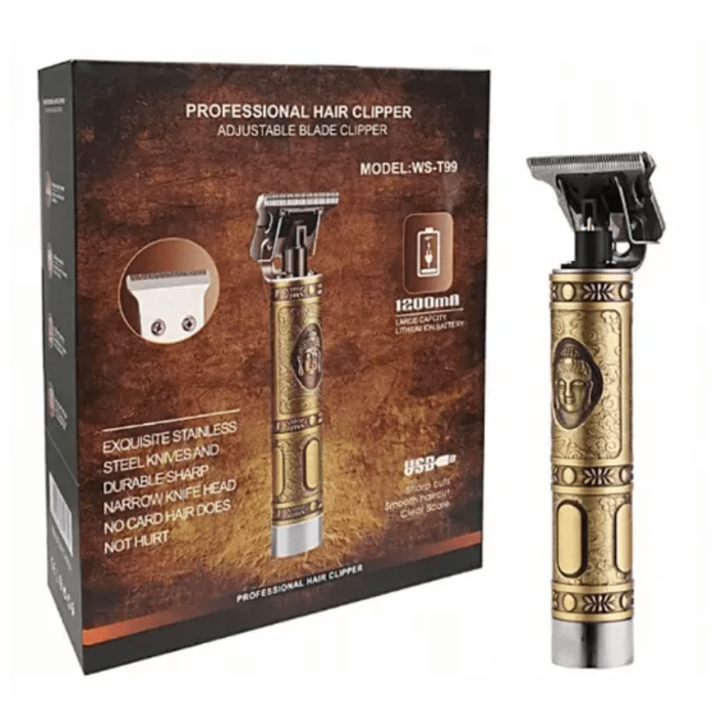 Maquina Patillera Peluquera Para Cortar Cabello Barbera Recargable Buda