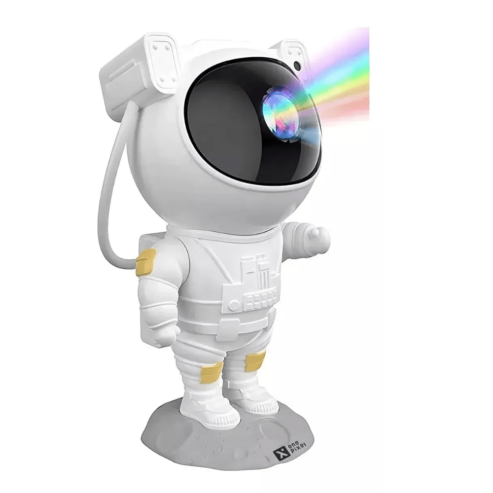 Proyector De Galaxias Astronauta + Control Remoto