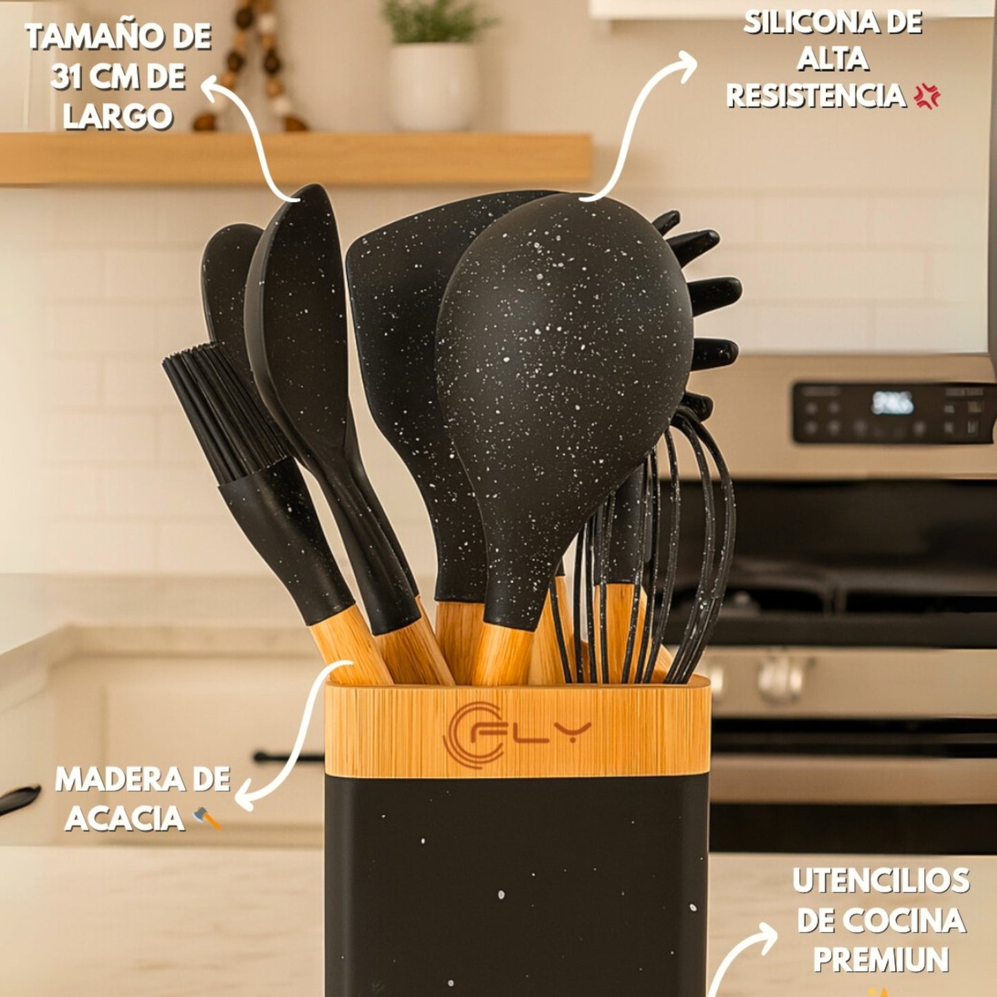 Set de Utensilios de Cocina