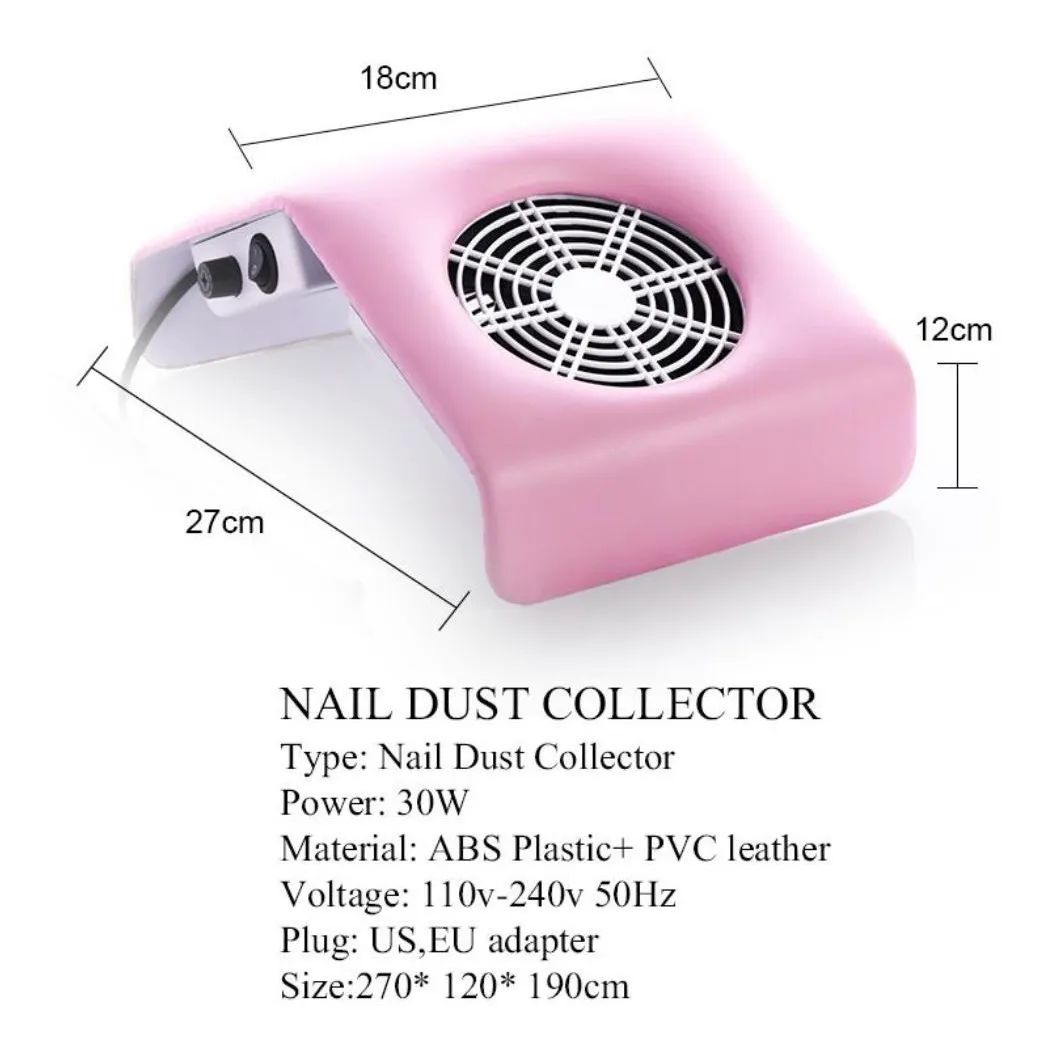 Extractor de Polvo para Uñas E-100