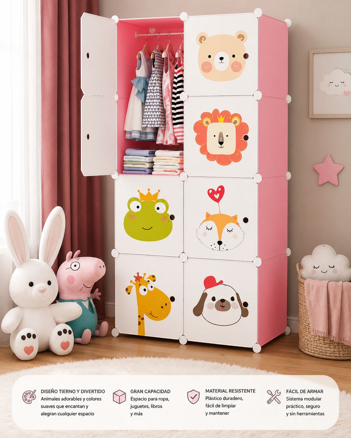 Armario Organizador Modular Infantil