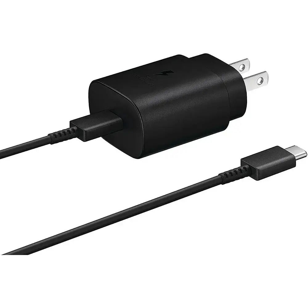 Cargador Samsung Original 25W Carga Rápida USB-C PD + Cable 3A