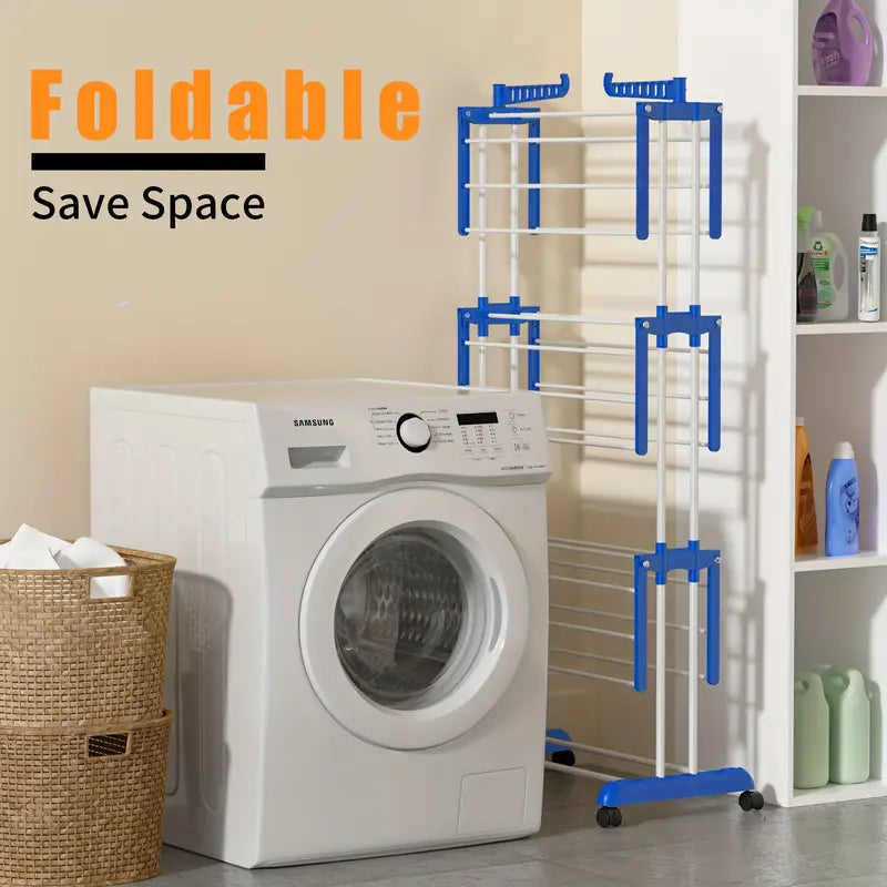 Tendedero de ropa plegable