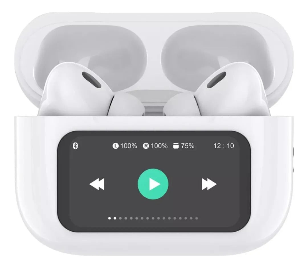 Audifonos con pantalla + Auriculares Bluetooth Tipo Bose