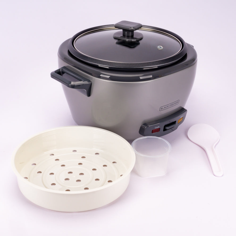 Combo De Freidora Air Fryer 10 Litros + Olla Arrocera Black And Decker 2O Tazas + Licuadora Imusa Powermix Plus