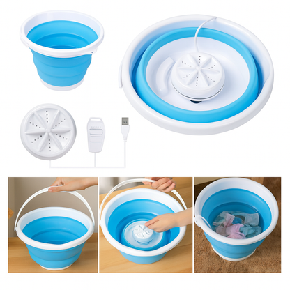 Balde Plegable con Motor