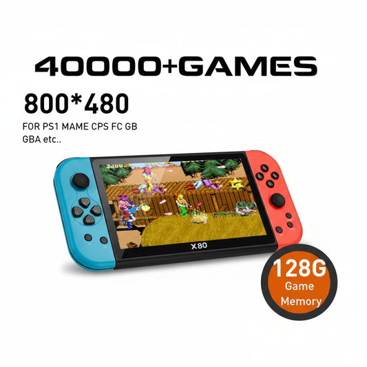 Consola X12 portátil retro – 40.000+ juegos