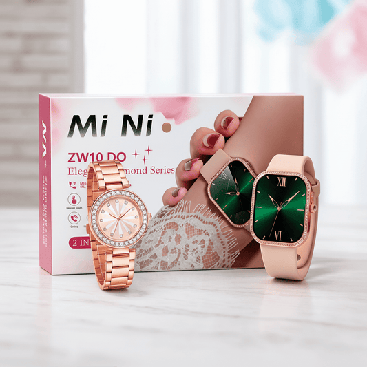Smartwatch Mi Ni ZW10 DO Elegant Diamond Series (2 en 1)