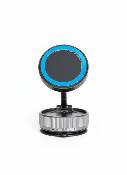 🥇 Soporte Celular Magnético con Succión al Vacío 360° Premium