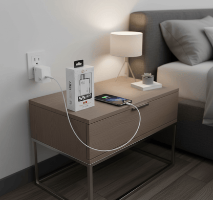 Cargador Rápido FLY 55W + Cable de Datos