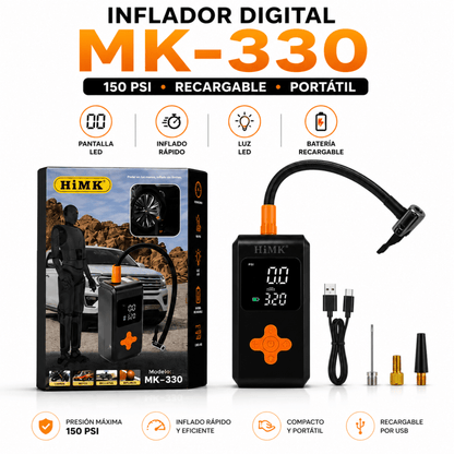 Inflador Digital Multifuncion