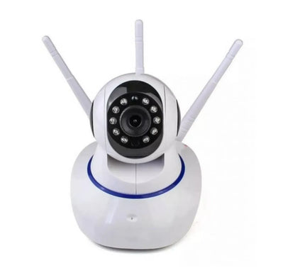 Cámara De Seguridad 3 Antenas + Cámara Exterior Wifi 360 + 2x Memorias Micro 32GB