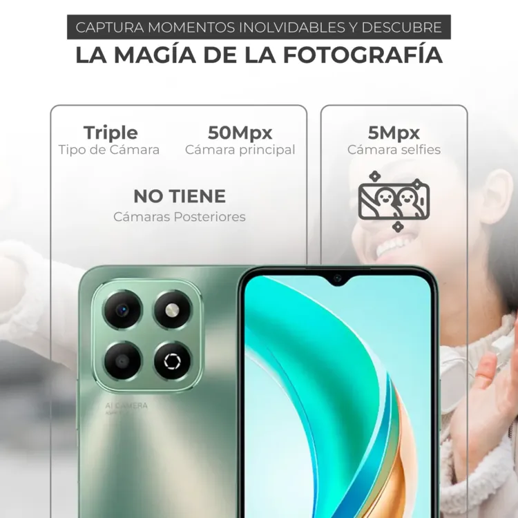 Celular HONOR X6b Plus 128 gb