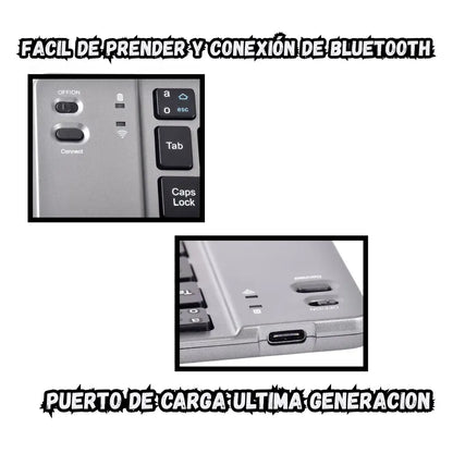 Teclado Bluetooth Plegable