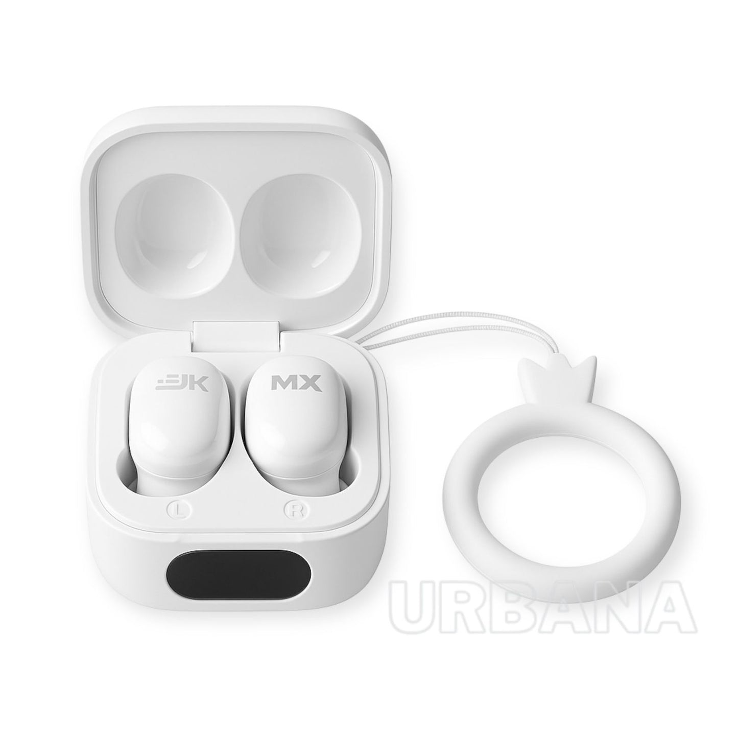 Reloj Inteligente Smartwatch Ultra 2 Pulsos + Audífonos Bluetooth Blanco