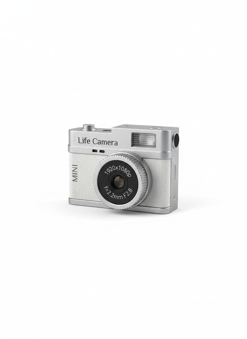 Mini Cámara Llavero Retro HD 1080P