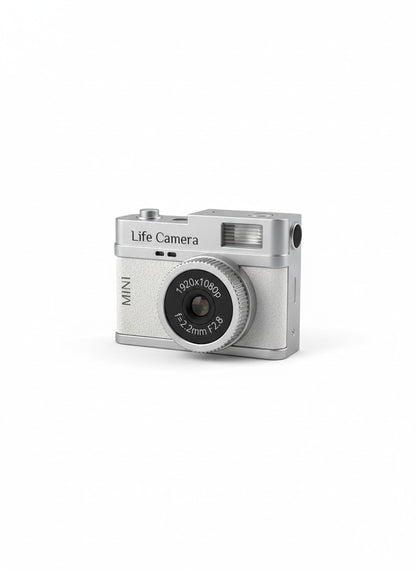 Mini Cámara Llavero Retro HD 1080P