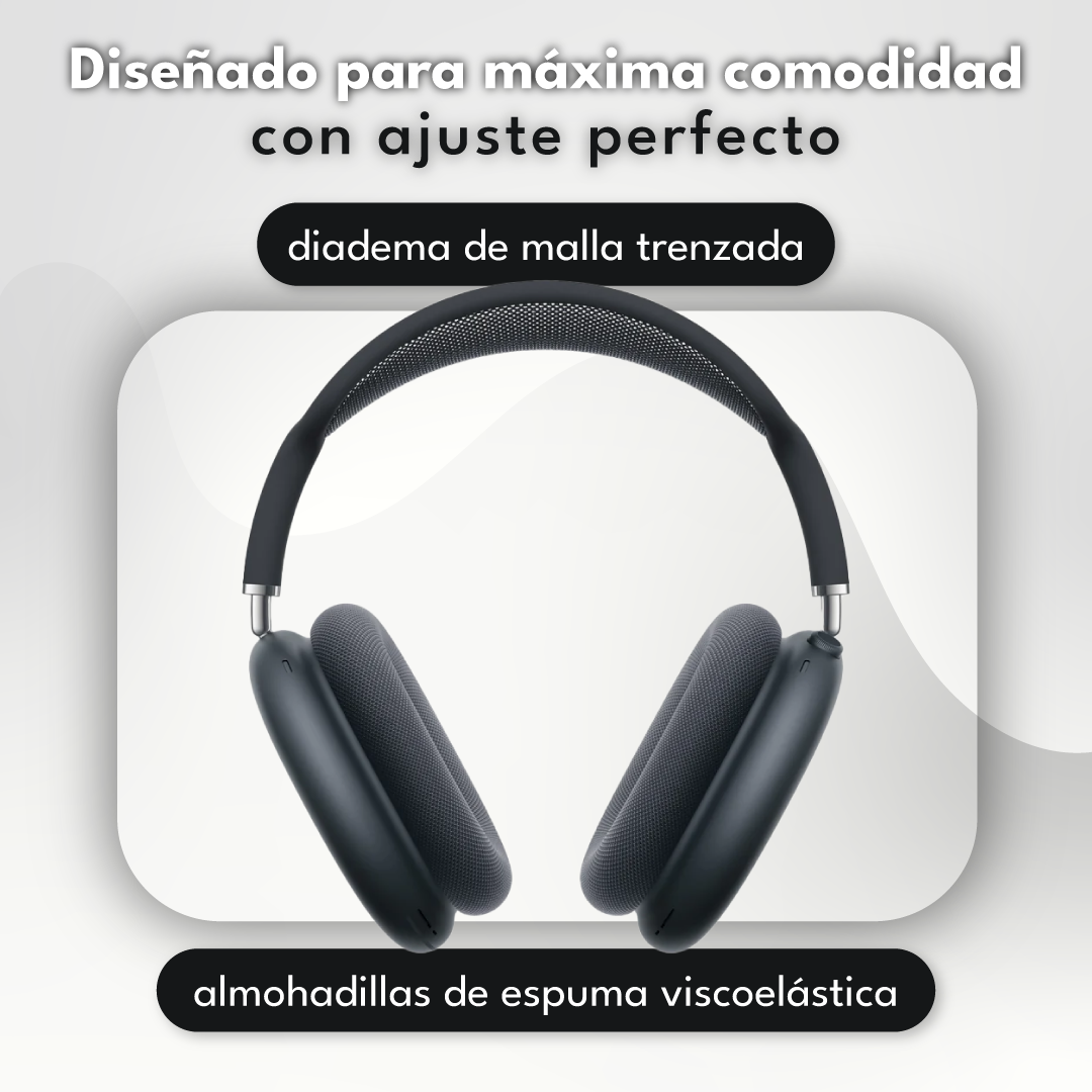 Diadema Airpods Max APPLE Negra+ Estuche Protector