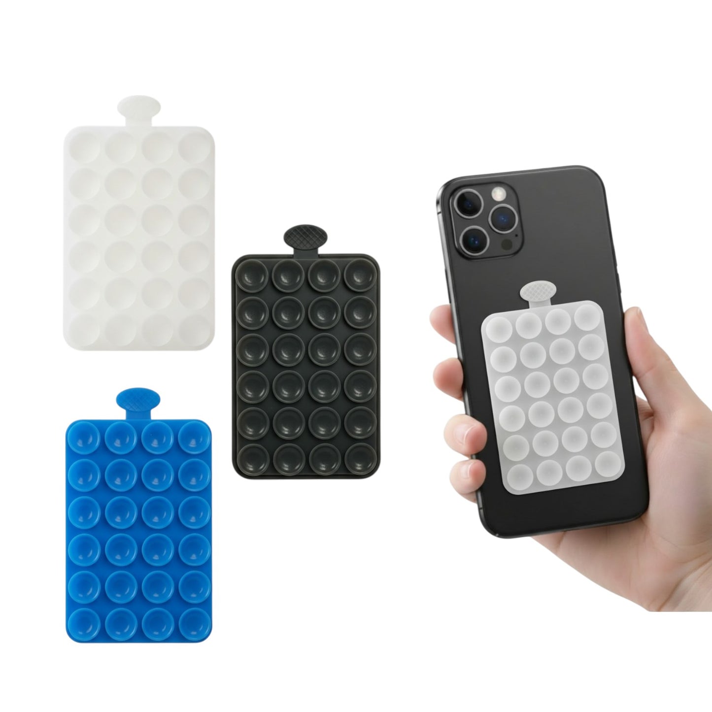 Soporte Trípode Celular Doble Ventosa