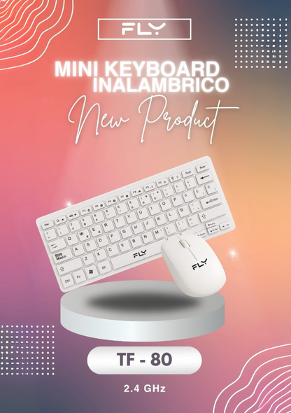 Teclado y Mouse Inalámbricos