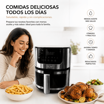 Freidora de Aire Digital Fly 6 Litros
