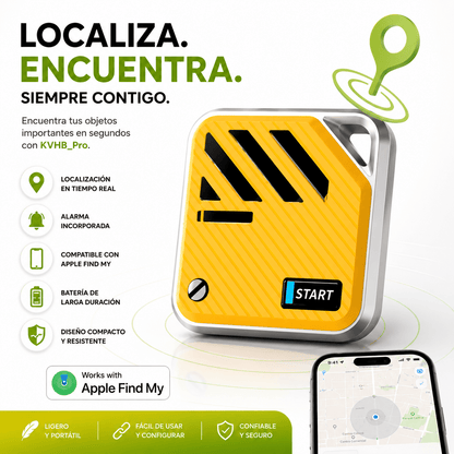 GPS Rastreador Localizador Inteligente Compatible con iPhone | Apple Find My