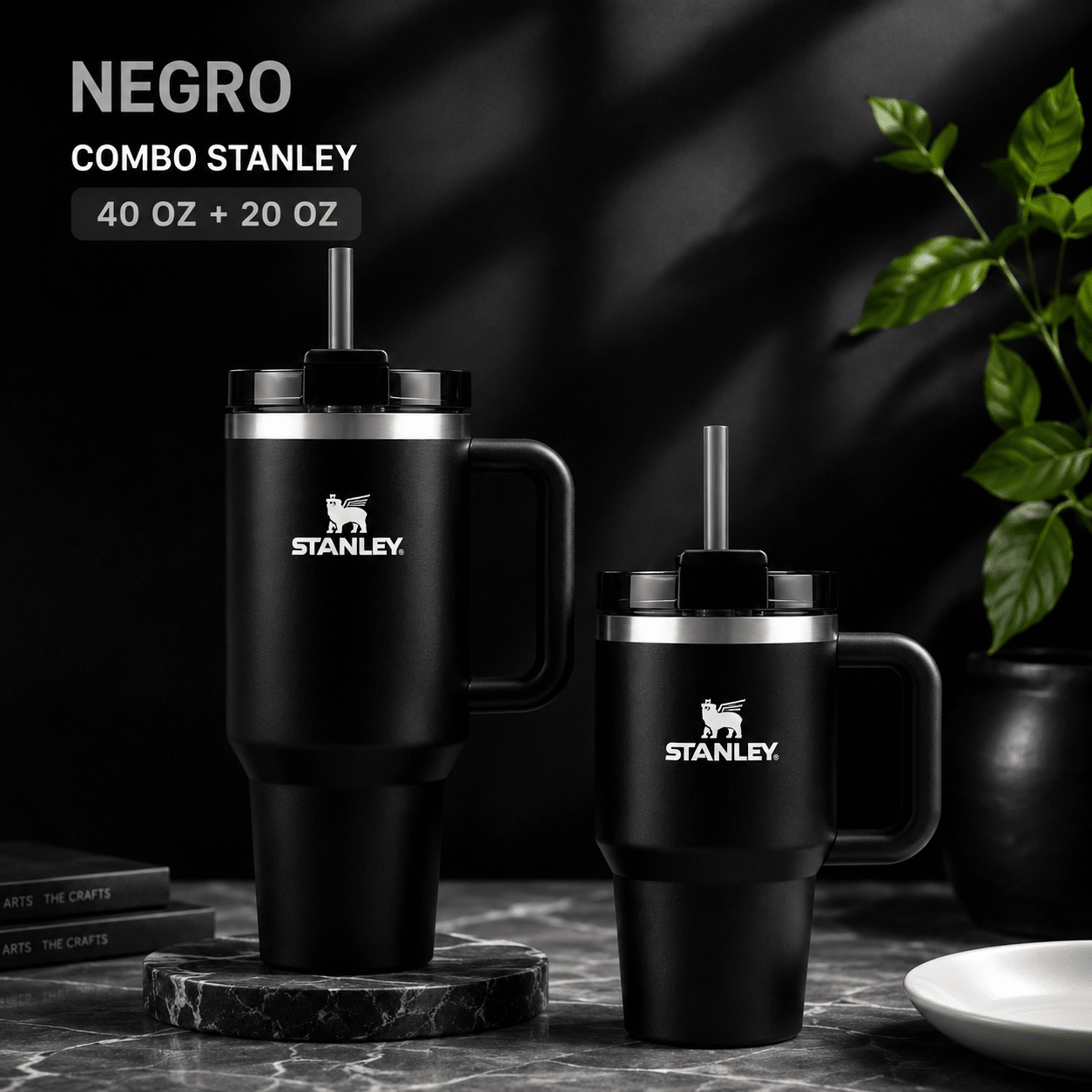 Combo Termo Stanley 40oz + Termo Stanley 20oz