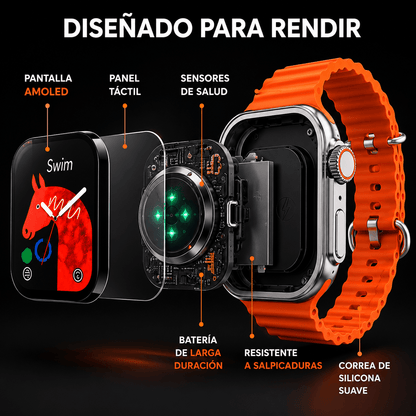 Reloj Inteligente Con Correas Intercambiables T-590