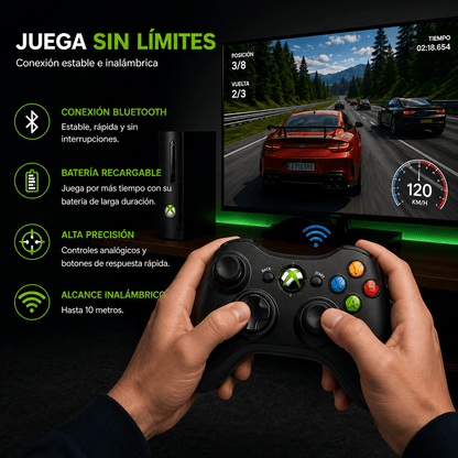 Control para Xbox 360 Inalambrico