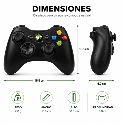 Control para Xbox 360 Inalambrico