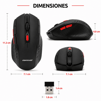 Mouse Optico Inalambrico