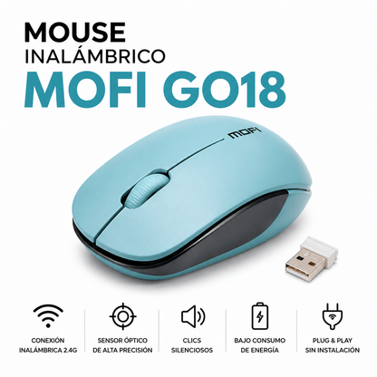 Mouse Inalambrico Silencioso