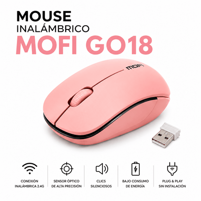 Mouse Inalambrico Silencioso