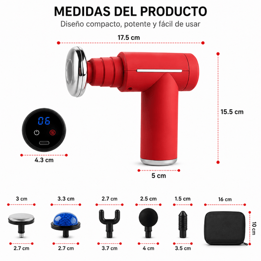 Masajeador Portatil en Frio y Calor