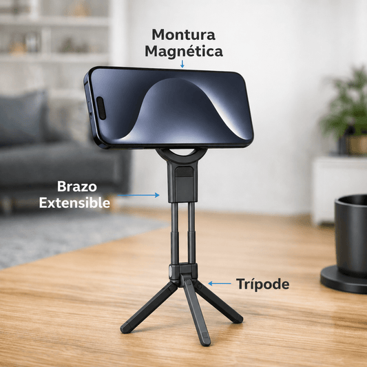 Soporte Magnetico Extensible Para Celular