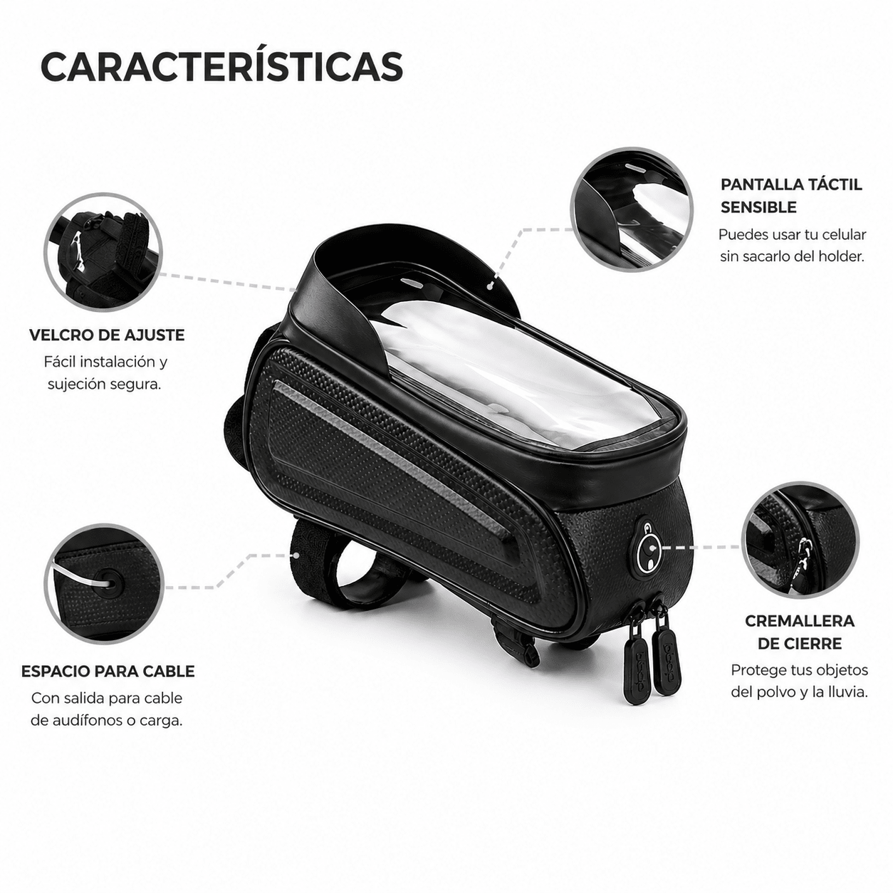 Bolso Impermeable para bicicleta