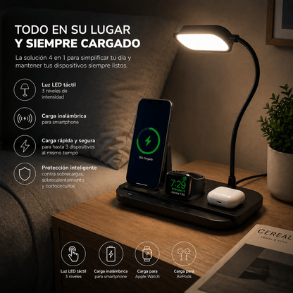 Base Lampara 4 en 1