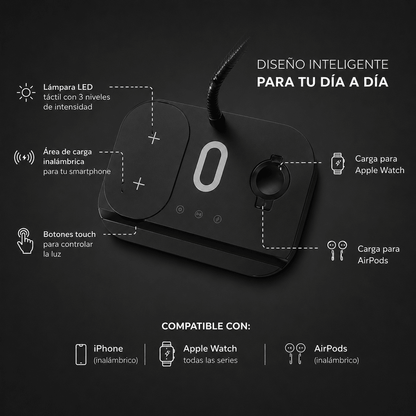 Base Lampara 4 en 1