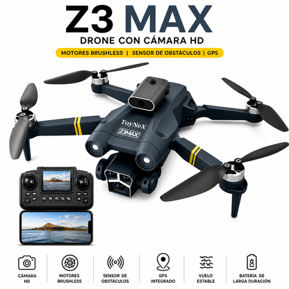 Drone con Cámara HD, Sensor de Obstáculos y GPS