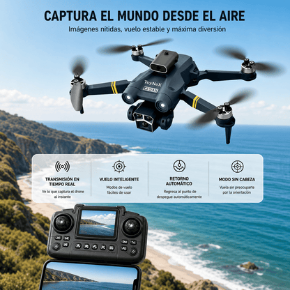 Drone con Cámara HD, Sensor de Obstáculos y GPS