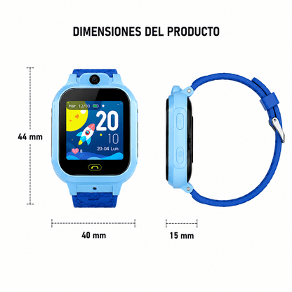 Smartwatch Reloj Infantil 4G | GPS, Llamadas y Botón SOS