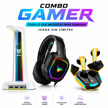 Combo Gamer RGB 3 en 1