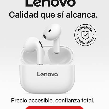 Audífonos Inalámbricos Lenovo Bluetooth I Original