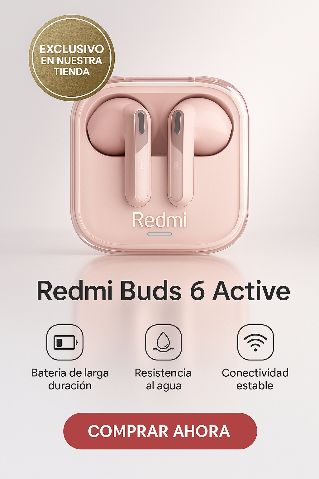 Auriculares Xiaomi Redmi Buds 6 Active I ORIGINAL