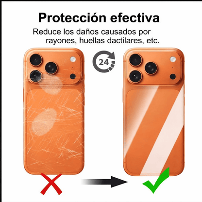 Protector Trasero de Hidrogel Universal con Guía de Instalación