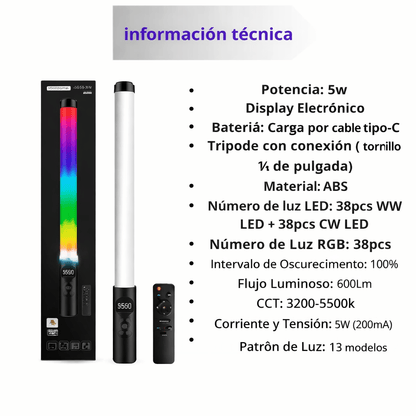 Barra de Luz Led RGB